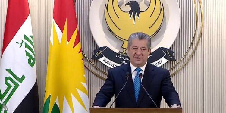 بارزانی: از اقدامات دولت بغداد در مبارزه با فساد حمایت می‌کنیم/ هدف حملات پهپادی از مبدأ موصل بوده‌ایم