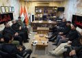 الحشد الشعبی و آستان حسینی هماهنگی در پوشش رسانه‌ای تشییع رهبر ایران را بررسی کردند