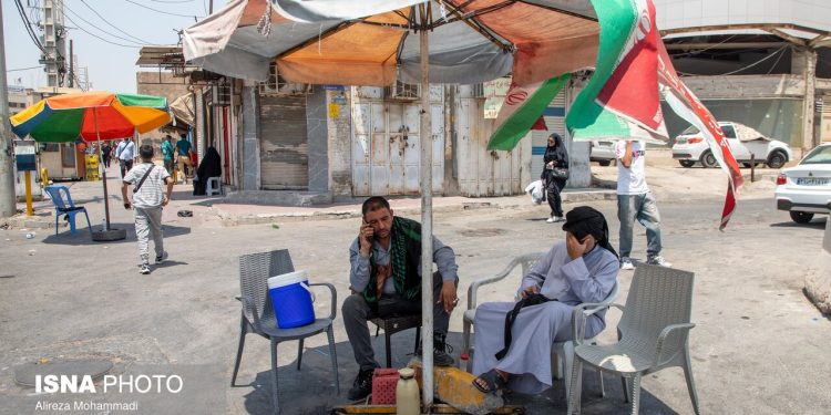 تصاویر: اهواز زیر تیغ آفتاب