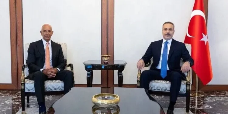 دیدار فرستاده ترامپ با وزیر خارجه ترکیه