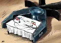 کاریکاتور؛فشار هرمز؛ شکست میز مذاکره