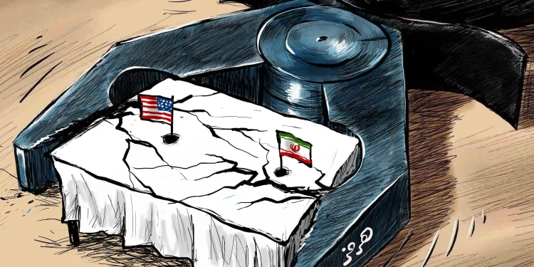 کاریکاتور؛فشار هرمز؛ شکست میز مذاکره