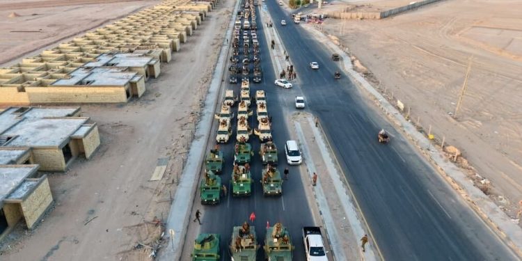 آغاز اجرای طرح استقرار امنیتی زیارت اربعین توسط الحشد الشعبی در نجف اشرف