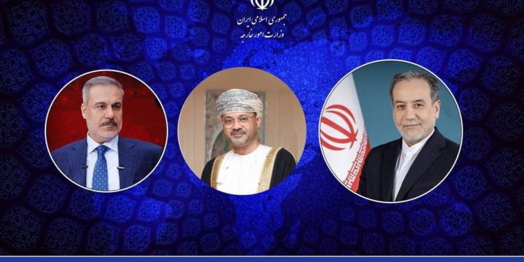 گفت‌وگوی تلفنی عراقچی با وزرای امور خارجه عمان و ترکیه