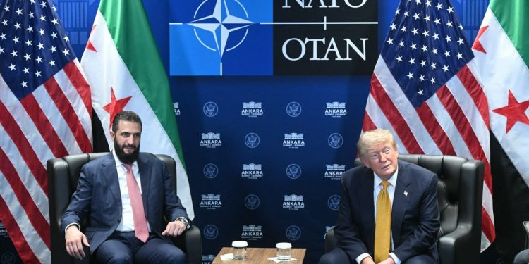 در دیدار با ترامپ عنوان شد؛الشرع: مردم سوریه قدردان رئیس جمهور امریکا هستند
