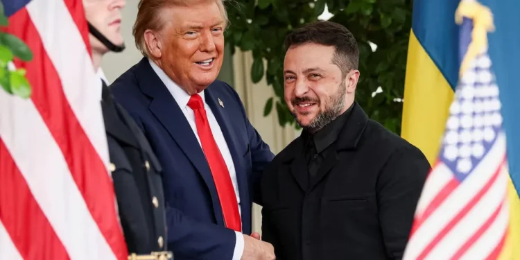 زلنسکی در کاخ سفید؛ دیدار با ترامپ بدون حضور رسانه‌ها