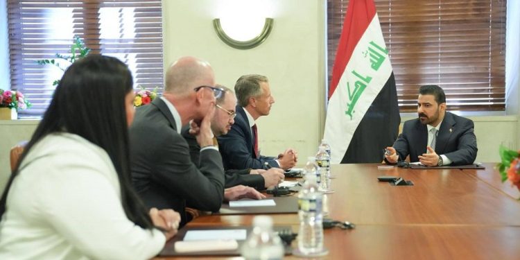 دیدار الزیدی با مدیران چند شرکت بزرگ امریکایی در واشنگتن
