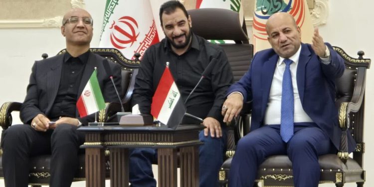 استاندار دیالی: پیوندهای ایران و عراق ناگسستنی است/ راه‌آهن خسروی – بغداد باید با زمان‌بندی اجرا شود