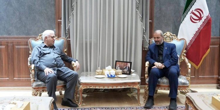 رایزنی رئیس الحشدالشعبی و سفیر ایران در عراق درباره تحولات اخیر