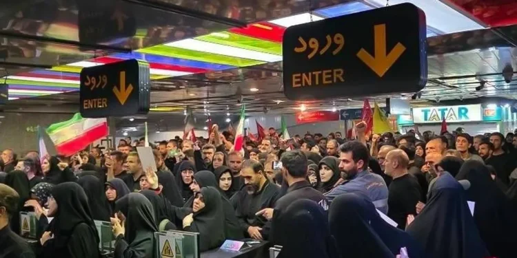 شرکت بهره‌برداری مترو تهران: امروز در کمتر از ۲ ساعت، ۱ میلیون و ۹۷۲ هزار و ۳۲۸ سفر با مترو ثبت شده