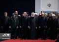 تصاویر: ادای احترام سران قوا و مسئولان ارشد کشور به پیکر امام شهید