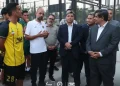 بازدید مدیران فولاد مبارکه از تمرینات سپاهان:/ نویدکیا: با تمام اتفاقات برای قهرمانی می‌جنگیم