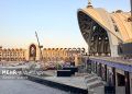 تصاویر: آماده سازی مصلی امام خمینی(ره) در آستانه مراسم وداع با رهبر شهید