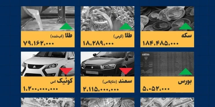 اینفوگرافیک / امروز ۵ مرداد قیمت‌ها چقدر است؟