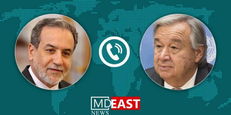 گفتوگو و رایزنی تلفنی دبیرکل سازمان ملل با وزیر خارجه ایران درباره تحولات منطقه