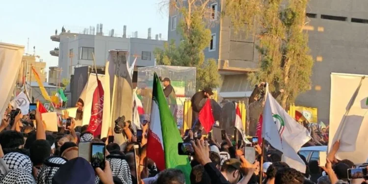 برگزاری مراسم تشییع رهبر شهید انقلاب در نجف
