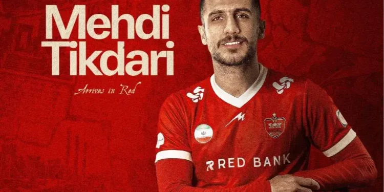 تیکدری سرانجام سرخپوش شد/ رسمی: اولین خرید پنجره تابستانی پرسپولیس!