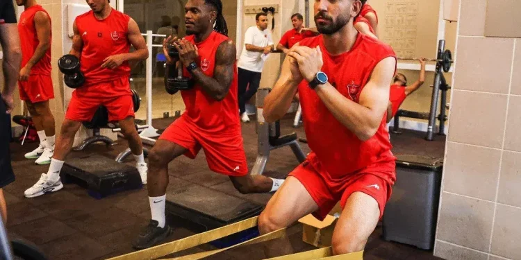 تمرین سریع پرسپولیس در بدو ورود! (عکس)