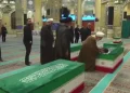 پیکر مطهر رهبر شهید به جمکران رسید