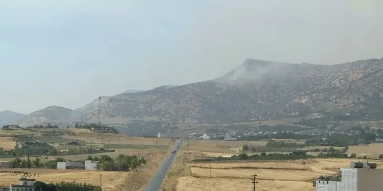 حمله موشکی به مرکز اقلیم کردستان عراق