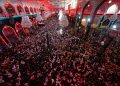 اعزام بیش از ۱۷ میلیون زائر اربعین از نجف اشرف به کربلا