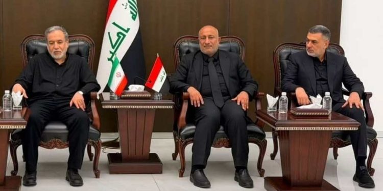 دیدار استانداران کربلا و بصره با وزیر خارجه ایران