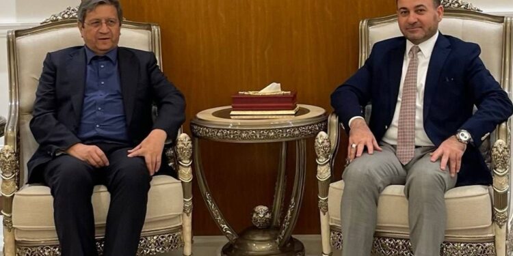 توسعه همکاری‌های راهبردی اقتصادی؛ محور گفت‌وگوی رئیس کل بانک مرکزی ایران با وزیر تجارت عراق