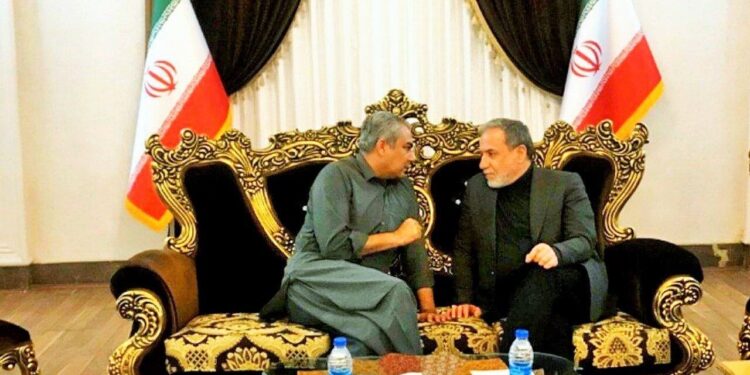 دیدار عراقچی و وزیر کشور پاکستان در مشهد
