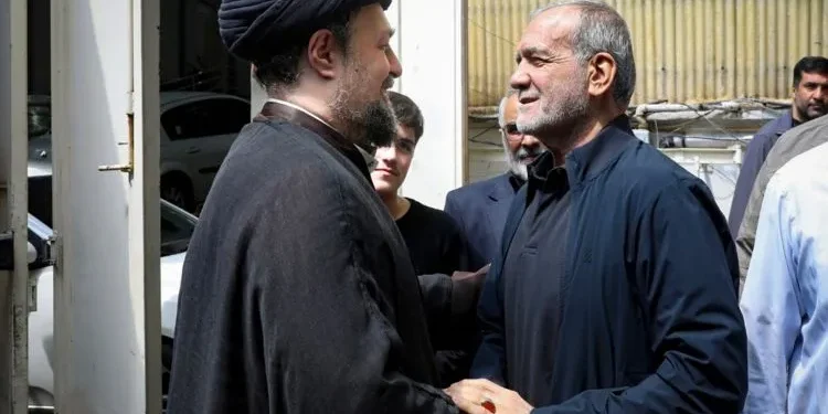 دیدار پزشکیان با سید حسن خمینی