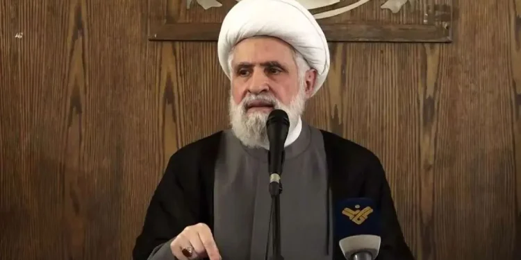 شیخ نعیم قاسم: سوریه‌ی باثبات، پشتوانه و حامی لبنان است و بالعکس/ هیچ مانعی برای دیدار علنی میان حزب‌الله و رهبری سوریه وجود ندارد/ بر ضرورت همکاری دمشق و بیروت تأکید داریم
