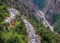 مرکز مدیریت راههای مازندران: جاده چالوس یکطرفه است؛ ترافیک سنگین در راهها