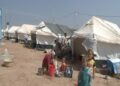 وقوع آتش‌سوزی گسترده در اردوگاه آوارگان شاریا در دهوک عراق