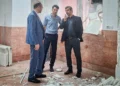 عملیات عمرانی در فدراسیون تکواندو؛/ هادی ساعی هم دست به کار شد