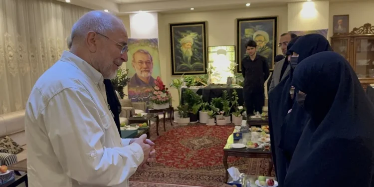 قالیباف: شهادت، پاداش صبر، رفتار و مظلومیت شهید لاریجانی بود