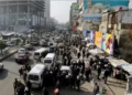 ادامه تجمع ساکنان الحسکه با بستن خیابانها در اعتراض به کمبود سوخت و قطعی برق