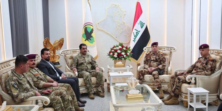 رئیس سازمان مبارزه با تروریسم عراق بر تداوم همکاری با اقلیم کردستان تأکید کرد