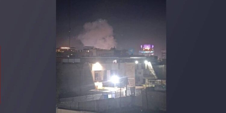 ساقط شدن یک پهپاد در اربیل توسط ائتلاف بین‌المللی