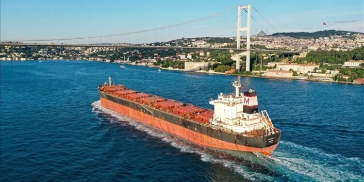 کاهش شدید درآمد ترکیه از محل ترانزیت کشتی‌ها در بسفور