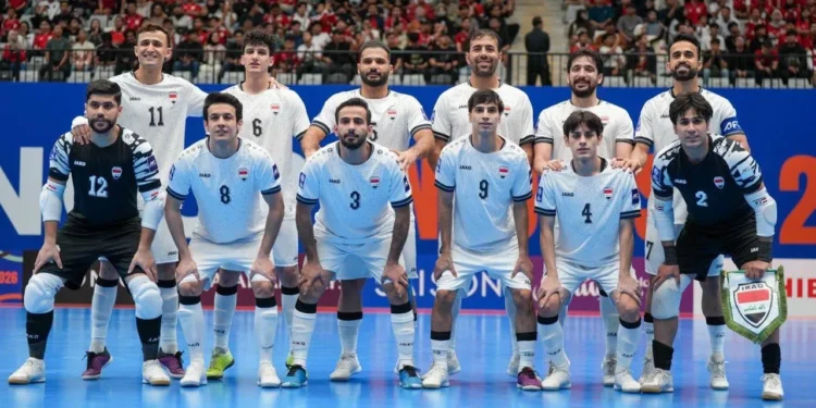 تیم ملی فوتسال عراق در رده 23 جهانی قرار گرفت