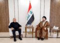 دیدار الحکیم و العامری و تاکید بر توانایی عراق برای تامین امنیت بدون نیاز به دیگران