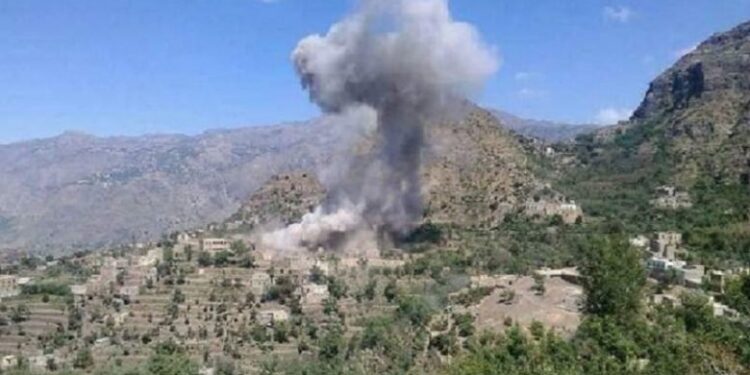 عربستان طی ۲۴ ساعت گذشته ۵۸ حمله هوایی به یمن انجام داد