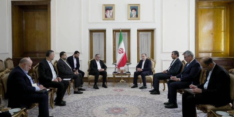 پایان سفر هیئت حماس به تهران