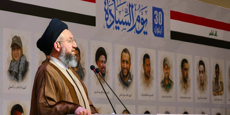 الحکیم: حاکمیت واقعی را با آمدن و رفتن نیروهای خارجی نمی‌سنجند/ عراق نباید گذرگاه جنگ دیگران باشد