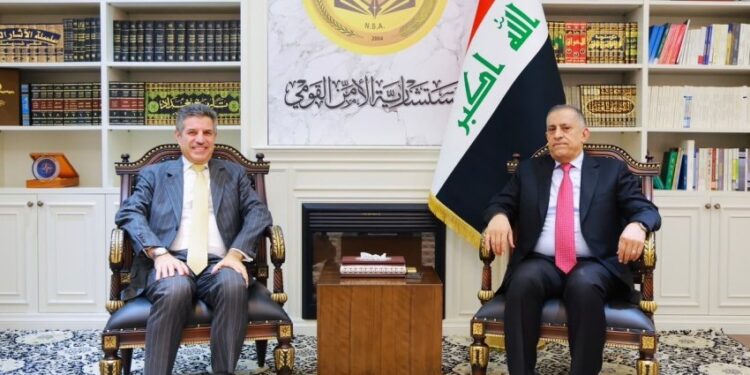 در دیدار کاردار امریکا در بغداد عنوان شد؛تاکید العبودی بر اهتمام عراق به امنیت و ثبات منطقه