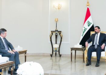 الحلبوسی و کاردار سفارت امریکا تحولات منطقه را بررسی کردند