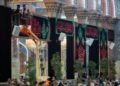 گزارش تصویری؛سیاه‌پوش شدن حرم سیدالشهدا (ع) به مناسبت شهادت حضرت زهرا (س)