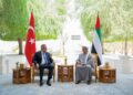 دیدار فیدان با بن زاید و نائب رئیس امارات