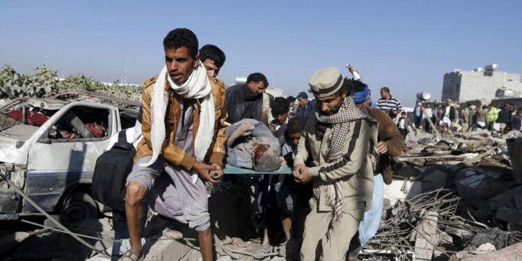 انصارالله از کشته و زخمی شدن ده‌ها نفر در حملات عربستان خبر داد