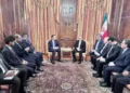 دیدار و گفتگوی نخست وزیر قطر با پزشکیان