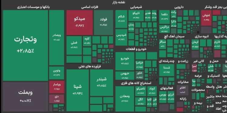 رشد ۱۲۰ هزار واحدی شاخص بورس تهران